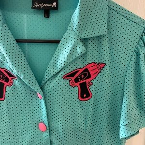 Sourpuss Ray Gun Dress Size LG